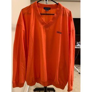 Izod Men’s Foldable Pullover Windbreaker Size XL